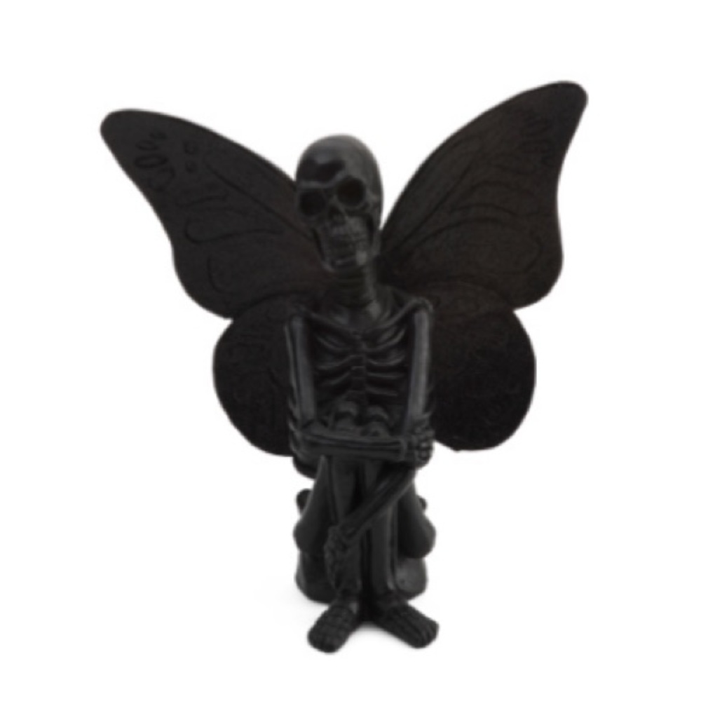 sparkly skeleton fairy Halloween decor